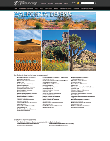 California Deserts Screenshot